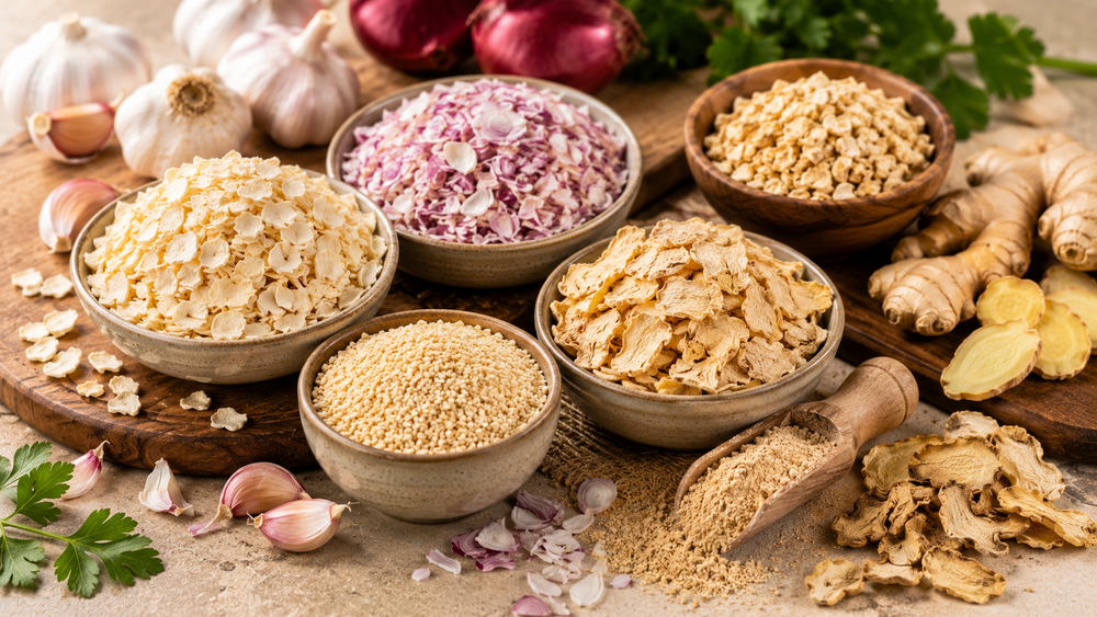 Benefits of Dehydrated Vegetables for Food Manufacturing